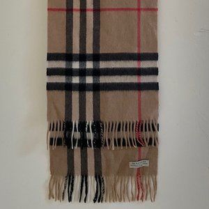 Burberry Classic Check Cashmere Scarf